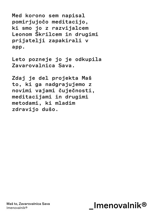 Besedni studio Imenovalnik